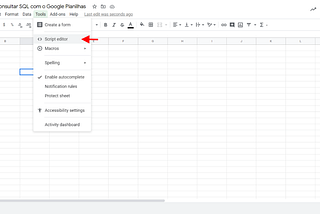 Como Integrar e Consultar Banco de Dados SQL com o Google Planilhas