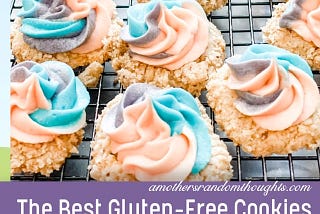 Best gluten-free cookies - iced thumbprints