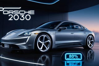 Porsche Lowers Electric Cars Goal By 80% For 2030