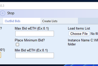 How To: Configure NFT Bid Bot For Outbid Module — Updated