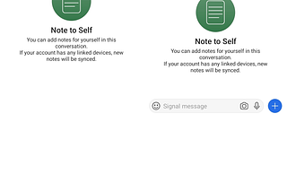 Micro Series 7 : Signal — Note to Self