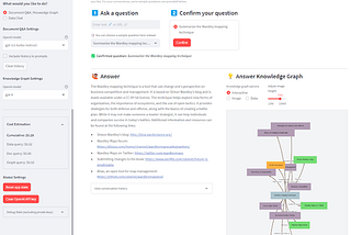 An LLM-based document and data Q&A App (with knowledge graph visualization)