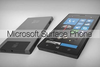 Microsoft Surface Phone in 2017?