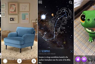 Top Augmented Reality apps on iPhones and Android