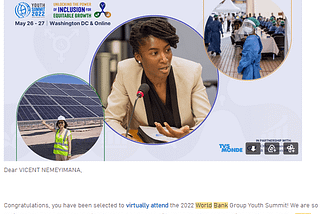 I attended World Bank Group Youth Summit 2022, and here is what I Learnt and Taught!