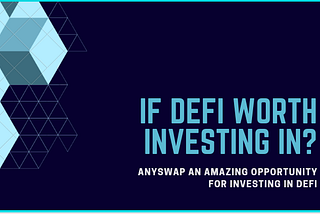 Is Defi worth investing in?