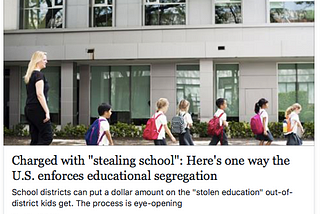 Stealing Education, the Gifted Grab, a Voice from Seattle, and Gold Star