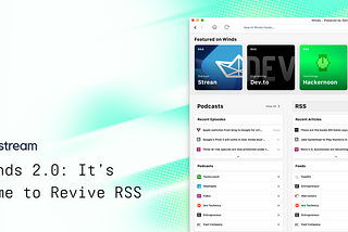 Winds 2.0: It’s Time to Revive RSS