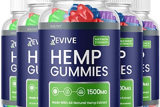 Revive CBD Gummies Reviews: MY EXPERIENCE WITH THESE CBD-INFUSED CANDIES