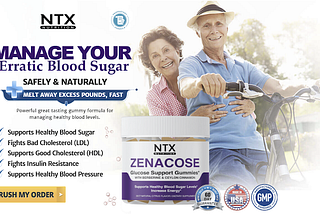 NTX Nutrition Zenacose Glucose Support Gummies: Does it work?