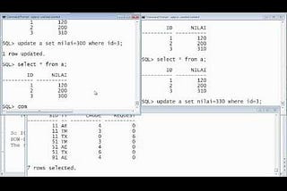 Transaction Management pada Oracle Database