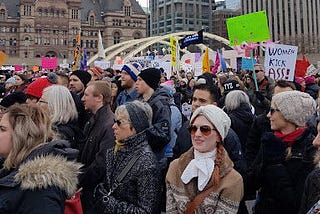 Trump’s re-election sparks another women’s march — but it’s not about women