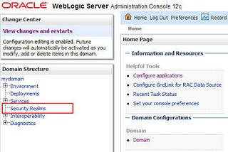 Weblogic ile authentication ve authorization