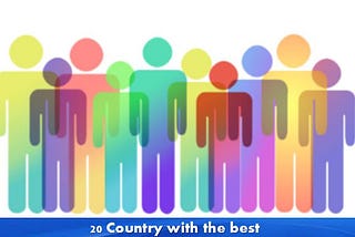 20 Country with the best Diversity and Inclusion Implementation