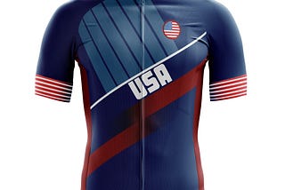 USA Cycling Jersey - Breathable & Durable Performance Gear for Cycling Enthusiasts