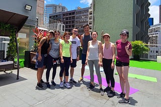 Rooftop Exercise @ Dash Coliving