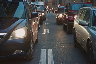 STUCK IN TRAFFIC?