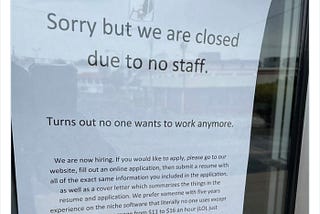 Companies Receive Flood of Applicants After Passive Aggressively Posting “Nobody Wants to Work…