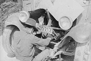 100-year-old Man and His Buick