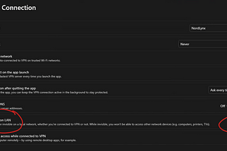 Nord Vpn Defaults Break SMB