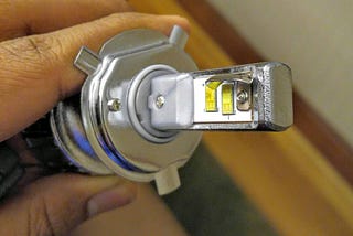 V-Strom 650 || Modifications || Installing LED H4 Headlights : Part 1
