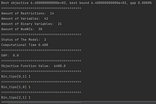 Visualizando e Exportando os Resultados de um Modelo do Gurobi com Facilidade (Gurobi_helper)