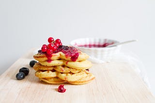 What my pancakes at breakfast has taught me about discipline