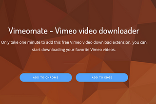 How to download Vimeo videos?[FREE]