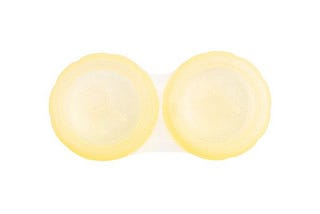 Unicornlens Transparent Lens Case (Yellow)