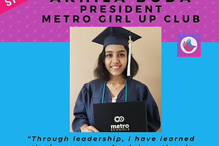 LEADER SPOTLIGHT: Akhila Boda | Metro Girl Up Club