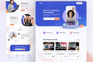 I will do professional and modern landing page design with figma