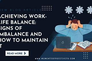 Achieving work-life balance