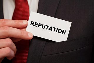 Reputation — Part 1