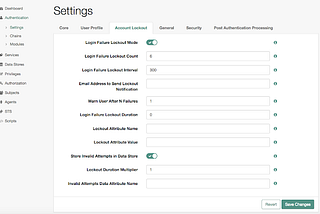 Unlock user account using OpenAM Forgot Password flow