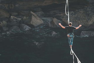 Work-life balance on a tightrope