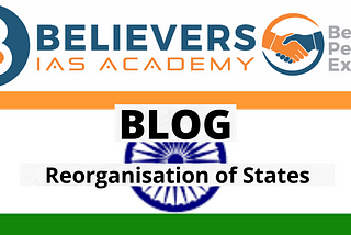 Reorganisation of States Part 1