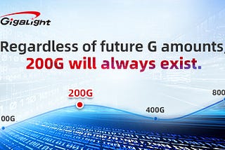 Regardless of future G amounts, 200G will always exist.