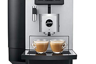 Jura X8 Platinum Automatic Espresso &amp; Cappuccino Machine with Touch Screen