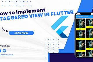 How to implement  staggered view in Flutter?