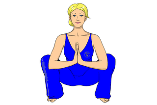How To Do Garland Pose Or Frog Pose In Yoga