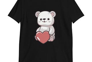 I Love You Bear Unisex T-Shirt