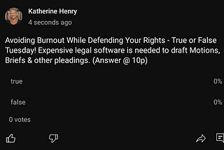 Avoiding Burnout While Defending Your Rights! - True or False Tuesday S2E25