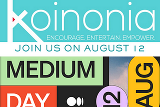 Connect with Koinonia on August 12