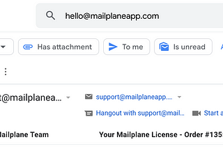 Email aliases included in Gmail search