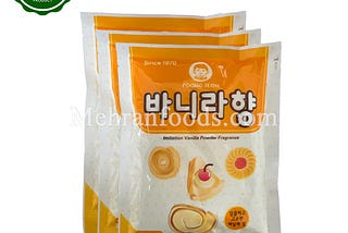 POONG JEON Halal Vanilla Powder 150g (Set of 3) — 450g of Pure Vanilla Delight for Culinary…