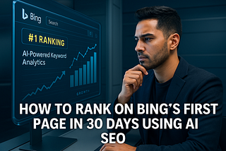 How to Rank on Bing’s First Page in 30 Days Using AI SEO