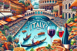 WHY ITALY IS VERY FAMOUS?