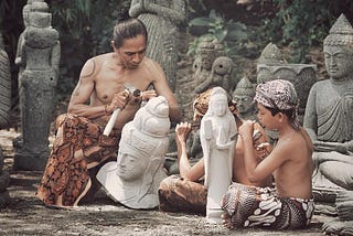 The Sculptors of Muntilan, Yogyakarta