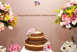 Blessed Birthday Wishes for Auntie