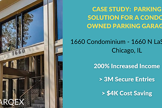 Parking Solution For A Condo-Owned Parking Garage